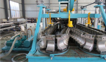 La máquina grande de alta calidad del tubo del corrugación del diámetro acanaló la línea de la protuberancia del tubo