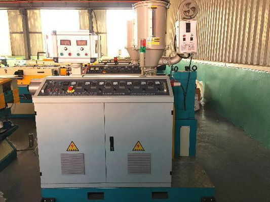 Bloque del empuje de los PP PE que forma la cadena de producción acanalada de un sólo recinto del tubo de la máquina
