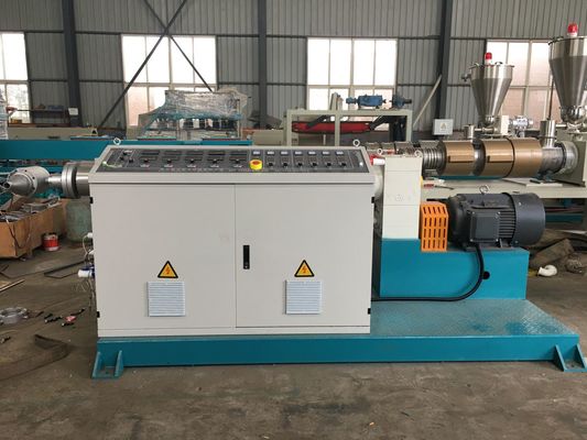 Tubo acanalado flexible eléctrico plástico del tubo que hace la máquina