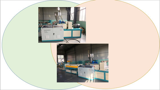 Línea de la protuberancia del tubo doble del HDPE 550m m
