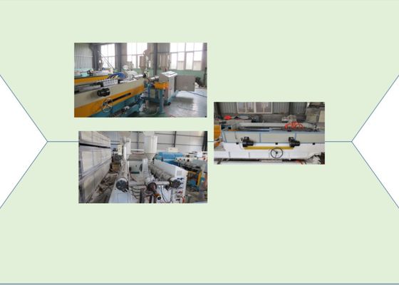 línea línea de la protuberancia del tubo del HDPE de 17m m de la protuberancia de cable del PVC