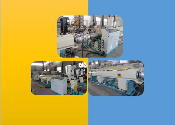 El CE SS dobla la máquina acanalada del tubo del HDPE del tornillo PPR
