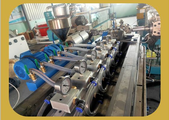máquina de la fabricación de cables del alambre del extrusor de la envoltura del PVC 40m/Min