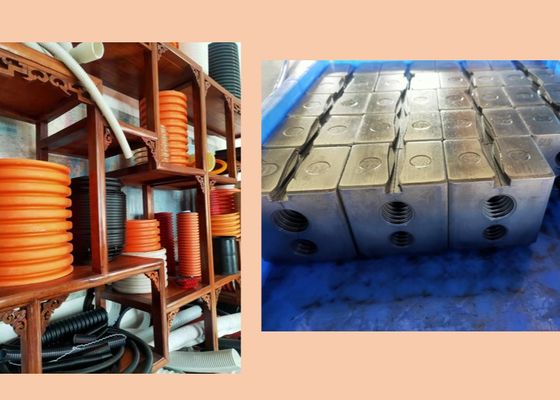 Línea acanalada pared doble de la protuberancia del tubo de DWC para la irrigación