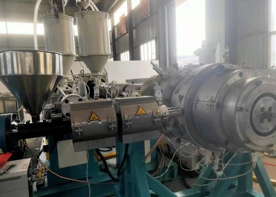 PE que plastifica la línea acanalada de la protuberancia del tubo para el abastecimiento de agua