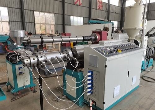 Línea tubo de la protuberancia del tubo del HDPE PPR del tubo de las aguas residuales que hace la máquina