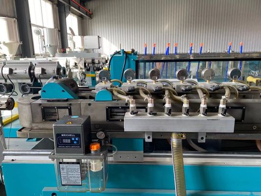 línea acanalada de un sólo recinto de la protuberancia del tubo de la máquina del tubo de 16-75m m PE/PVC