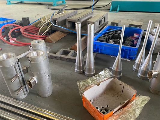 tubo del PVC 120kg/h que hace máquina el extrusor de tornillo doble cónico