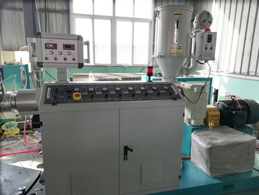tubo acanalado de un sólo recinto de 16-63m m PP PE que hace la línea de la protuberancia de la máquina