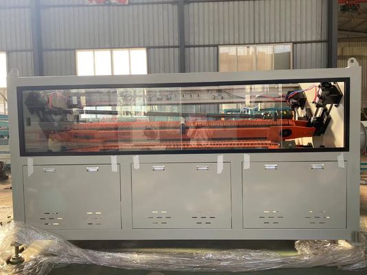 Línea sistema de la protuberancia del tubo del PVC del gas del conducto del PLC del material del PVC CPVC UPVC