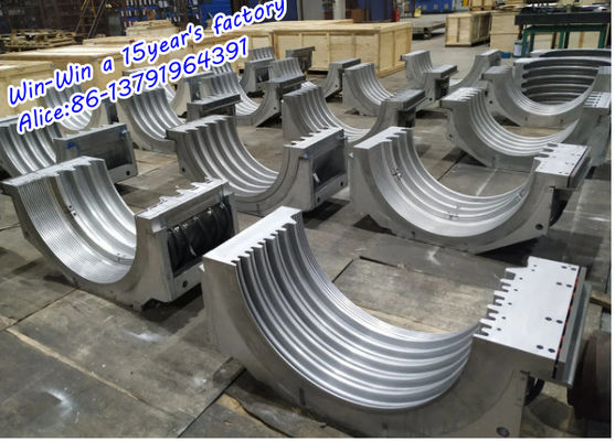 La bobina espiral del HDPE de la pared estructural acanaló la cadena de producción de la protuberancia del tubo