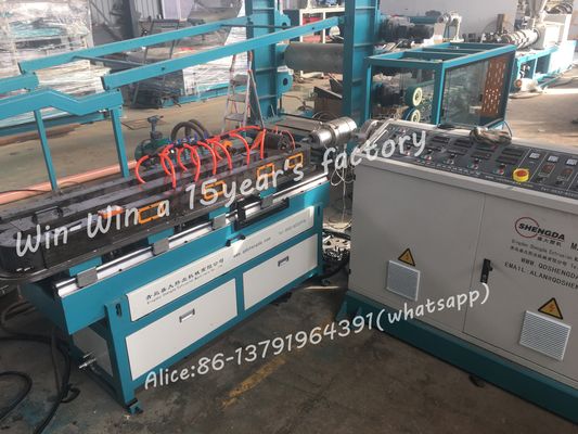 Línea de extrusión de tubos corrugados Pe de máquina de tubos DWC de alta velocidad