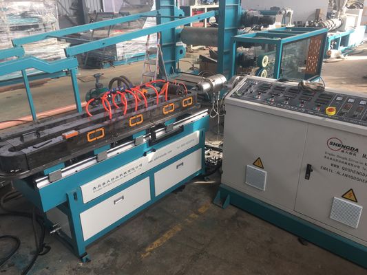 Línea de extrusión de tubería corrugada de PVC PE PPR para conducto de gas de suministro de agua