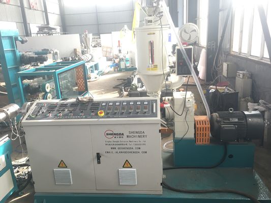 Línea de extrusión de tubería corrugada de PVC PE PPR para conducto de gas de suministro de agua