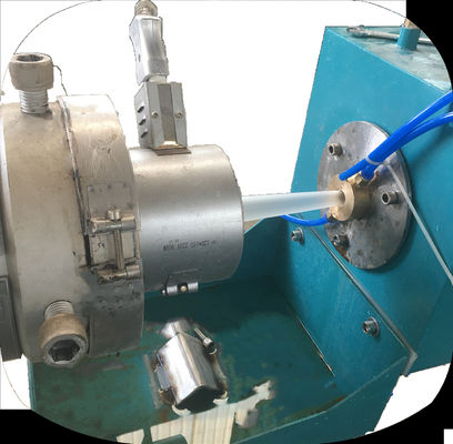 Línea de extrusión de tubos de plástico Fabricación de tubos de HDPE PP para agua y gasLínea de producción de tubos de plástico