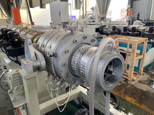 Cable de conducto eléctrico Línea de extrusión de tubería de HDPE de gas Tornillo simple