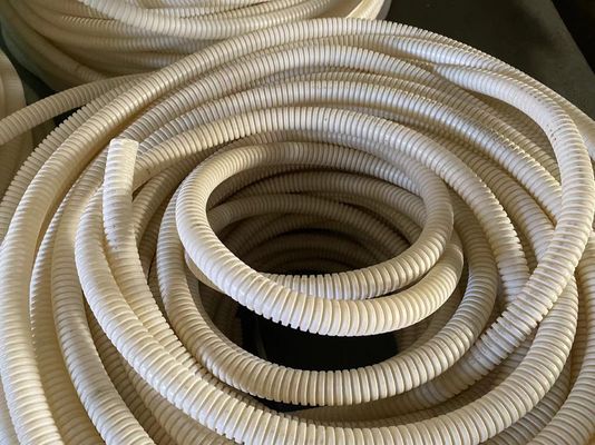 Línea de extrusión de tubo corrugado de pared simple para tubo de lavavajillas PE PP