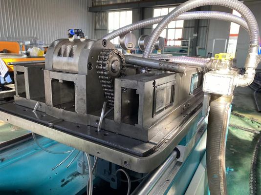 Cadena de producción telescópica plástica del tubo de la máquina acanalada de un sólo recinto del tubo del PVC del PE