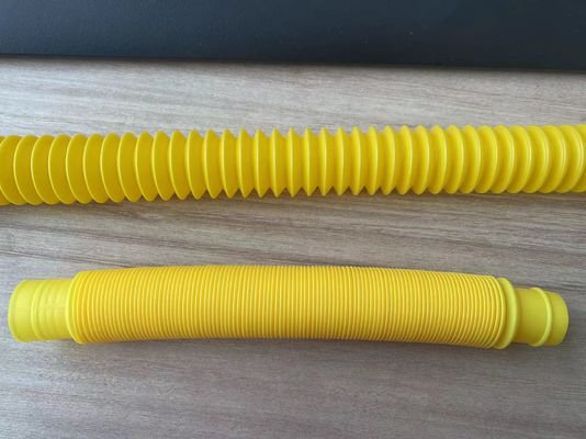 Línea de un sólo recinto de la protuberancia del tubo de la manguera acanalada eléctrica del acordeón del PVC del PE PP