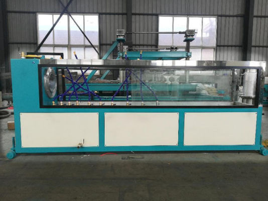 Tubo espiral del carbono del HDPE que hace máquina la cadena de producción plástica del tubo