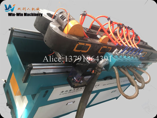 Tubo de alta velocidad del HDPE del PVC del PE que hace máquina la cadena de producción acanalada de la protuberancia del tubo