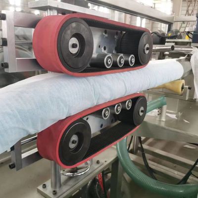 Máquina de capa acanalada envuelta de la tela no tejida de la máquina del tubo