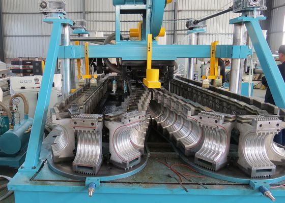 Máquina acanalada del tubo del plástico de los PP 8.5m m