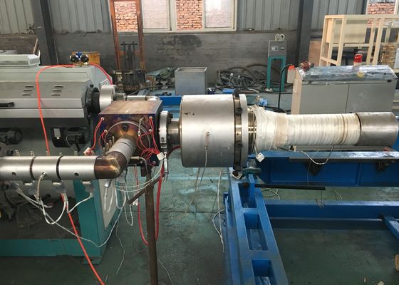 El HDPE 800m m acanaló la línea del   de la protuberancia del tubo del  