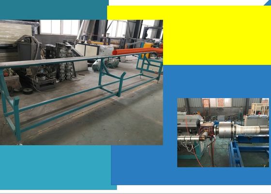 línea cadena de la protuberancia del tubo del PVC 40kg/H de producción plástica del tubo