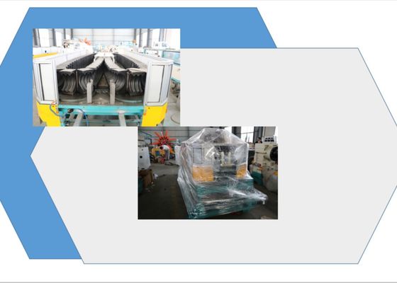 Máquina acanalada de un sólo recinto del tubo del HDPE 650m m del PE