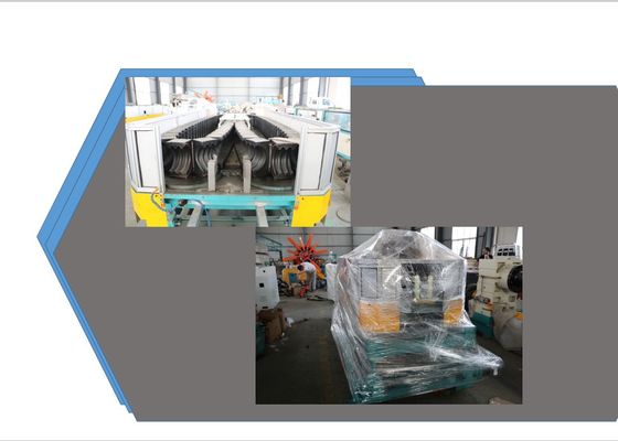 Cadena de producción gemela de la protuberancia del tubo del PVC 800m m del HDPE
