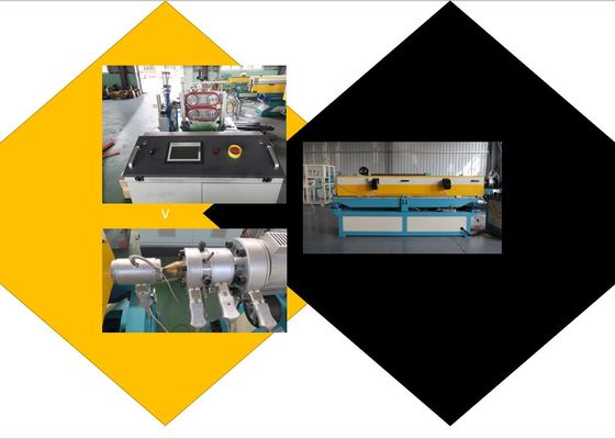Máquina acanalada del tubo 10kgh del PE 9m m