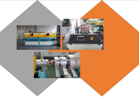 línea acanalada de la protuberancia del tubo 1200kg/H de 800m m
