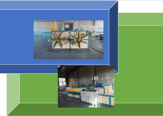 Tubo acanalado de un sólo recinto eléctrico|Cable|Máquina acanalada plástica de extrudado del tubo del tubo