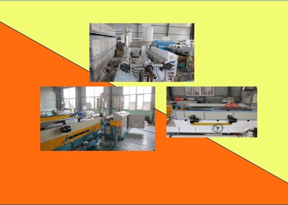 Máquina acanalada de un sólo recinto del tubo del HDPE