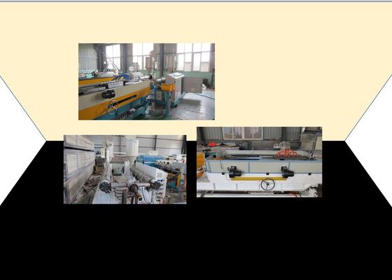 Máquina de la protuberancia del tubo del plástico del PA 60m m del PE