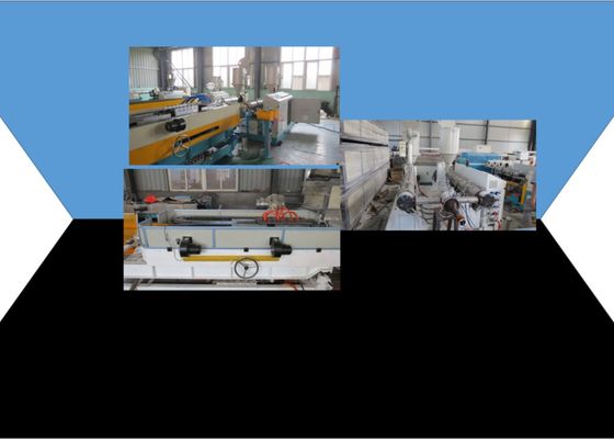 Línea de la protuberancia del tubo del HDPE de PPR 62m m con la retransmisión de Schneider