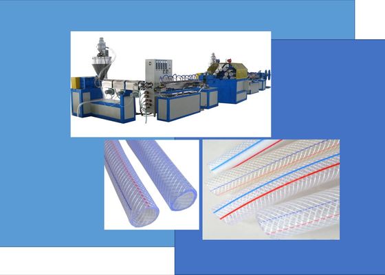 la fibra flexible de 16-32m m trenzó la máquina flexible reforzada del tubo