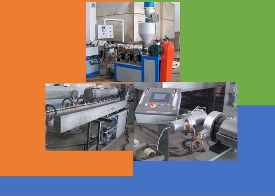 solo tubo flexible reforzado de la manguera del alambre de acero 650kg/h máquina-máquina