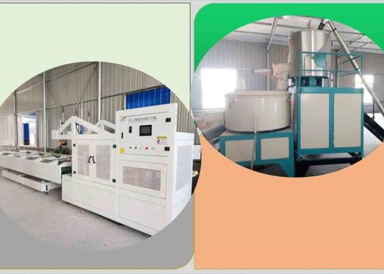 cadena de producción acanalada del tubo de 150kg/H PP PE 800m m