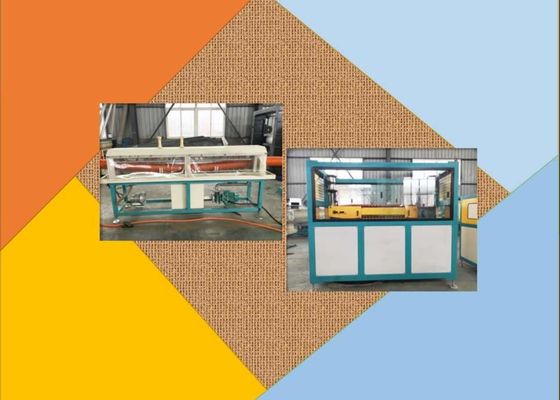 El PLC profundo del tornillo 800Kg/H acanaló la línea de la protuberancia del tubo