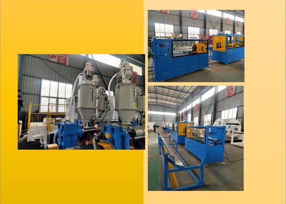 El CE SS dobla la máquina acanalada del tubo del HDPE del tornillo PPR