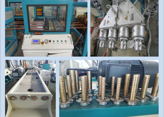 tubo acanalado de un sólo recinto del conducto de 50m m que hace la máquina
