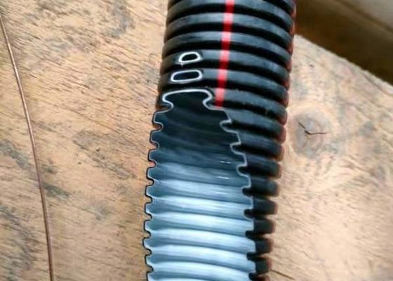Línea acanalada de un sólo recinto diámetro de la protuberancia del tubo del HDPE de 20m m/máquina de la fabricación