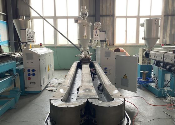 línea acanalada de un sólo recinto abrasión anti de la protuberancia del tubo del HDPE de 35m m