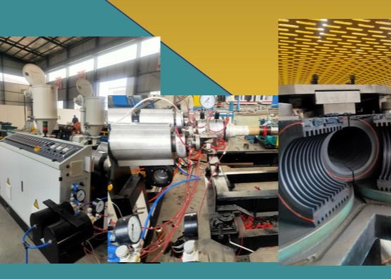 línea acanalada de la protuberancia del tubo del HDPE de 20-63m m PP PE que hace la máquina