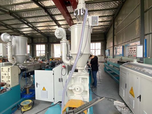 Tubo acanalado de un sólo recinto automático de alta velocidad de la manguera de la máquina de la protuberancia del tubo