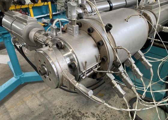 Máquina 600kg/H incluso Plasticization de la protuberancia del tornillo del tubo del PE sola