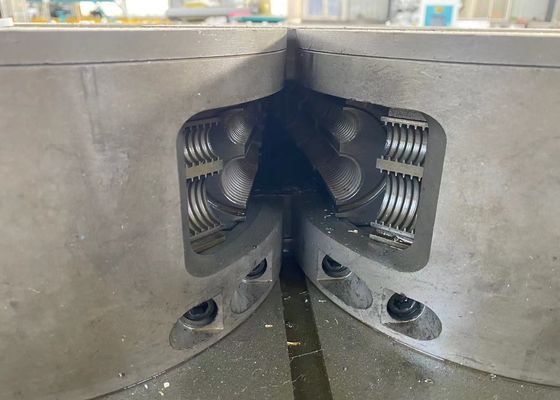cadena de producción acanalada de un sólo recinto de alta velocidad del tubo de 4.5-53m m