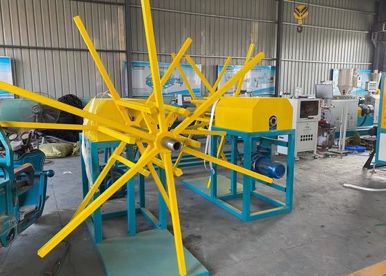 el HDPE PP de 160-450m m riega la máquina plástica del extrusor del solo tornillo del suministro de gas